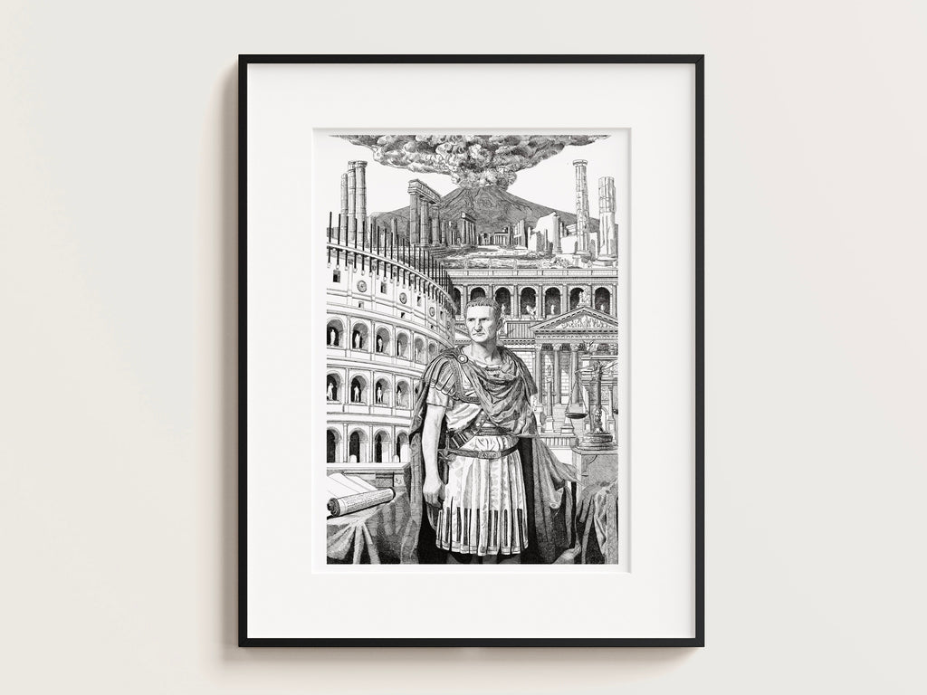 Vespasien – Édition limitée sur papier d’art / 30 x 40 cm