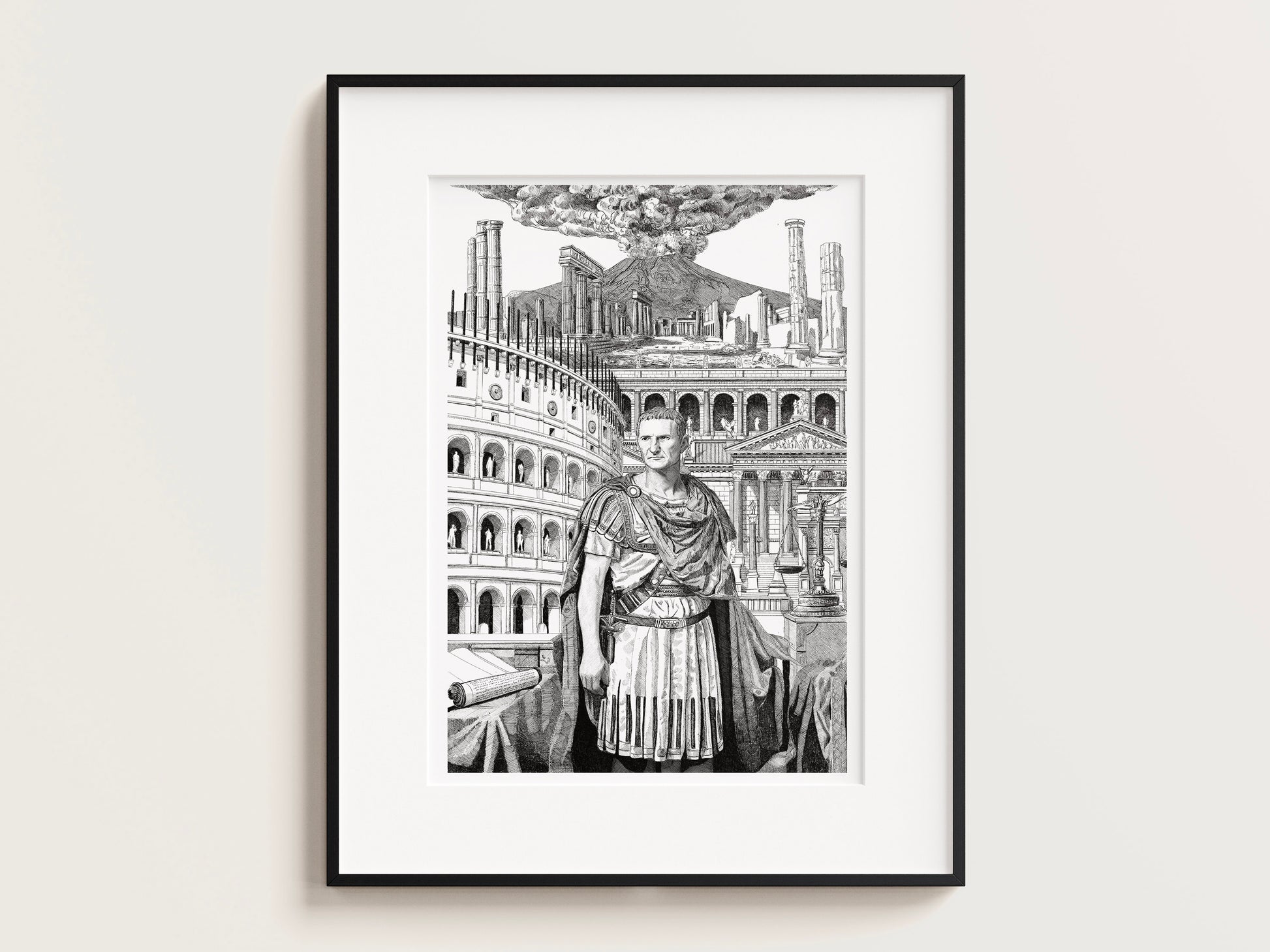 Vespasien – Édition limitée sur papier d’art / 30 x 40 cm