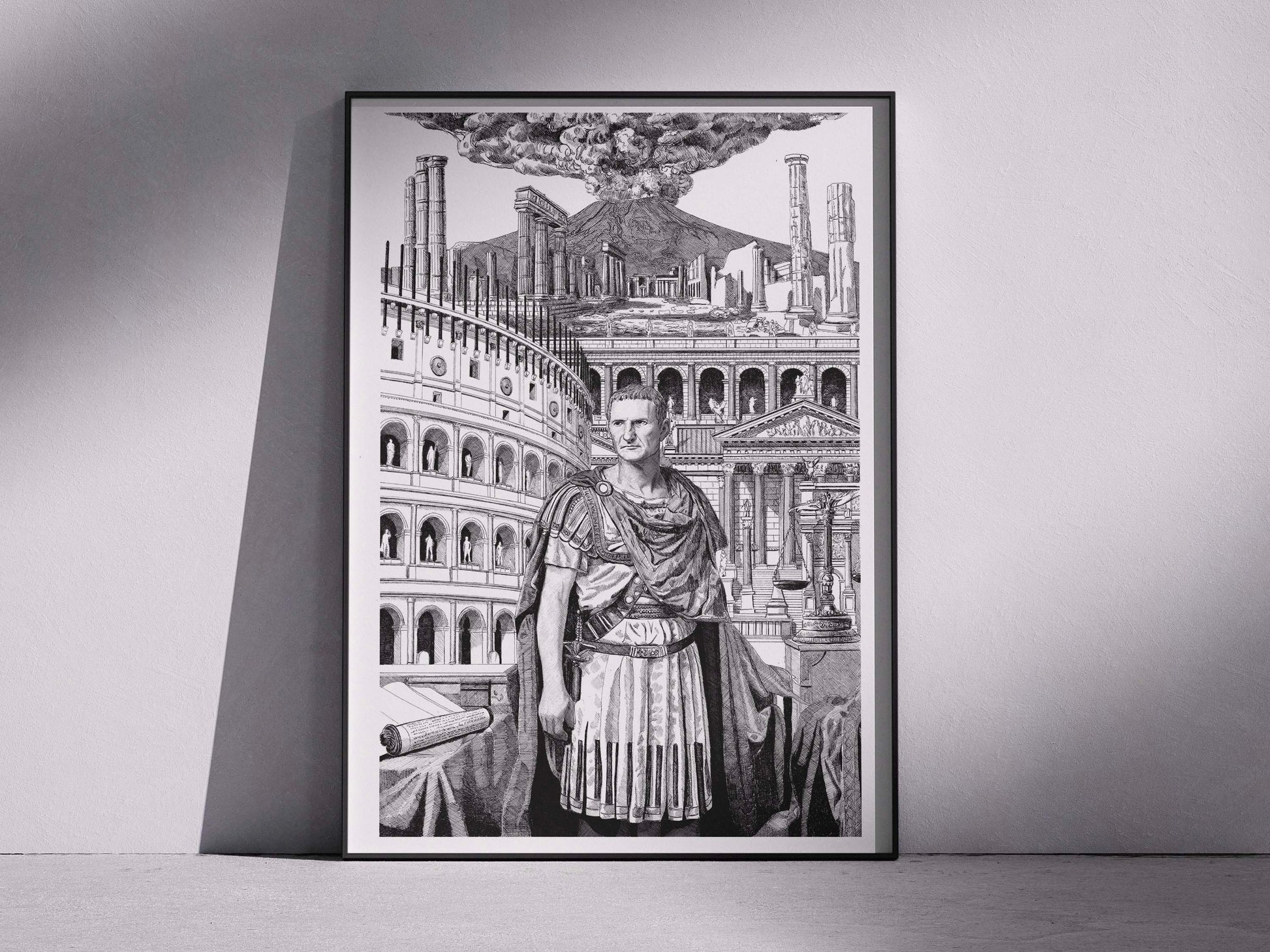 Vespasien – Édition limitée sur papier d’art / 30 x 40 cm