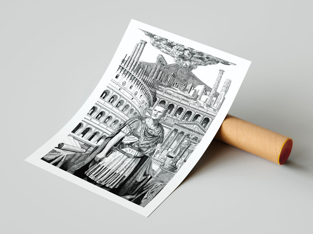 Vespasien – Édition limitée sur papier d’art / 30 x 40 cm