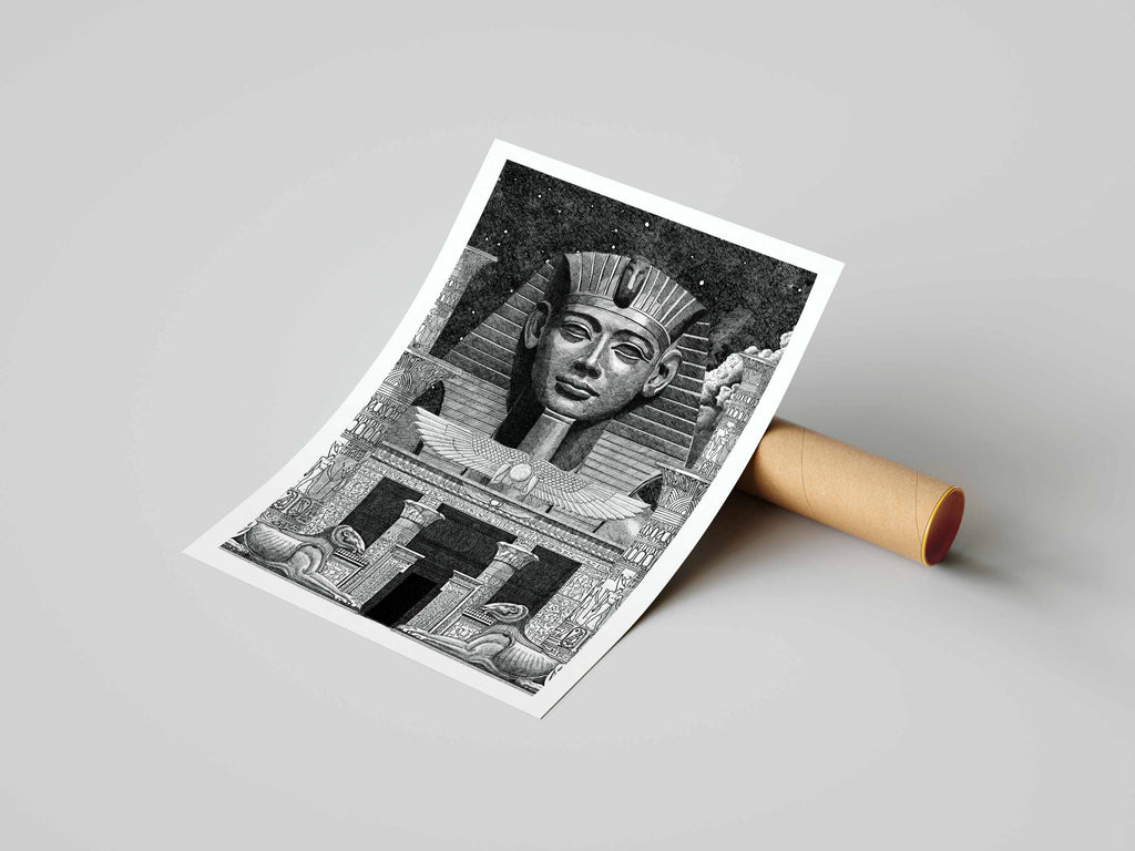 LES ÉGYPTIENS - L'Égypte – Édition limitée sur papier d’art / 30 x 40 cm