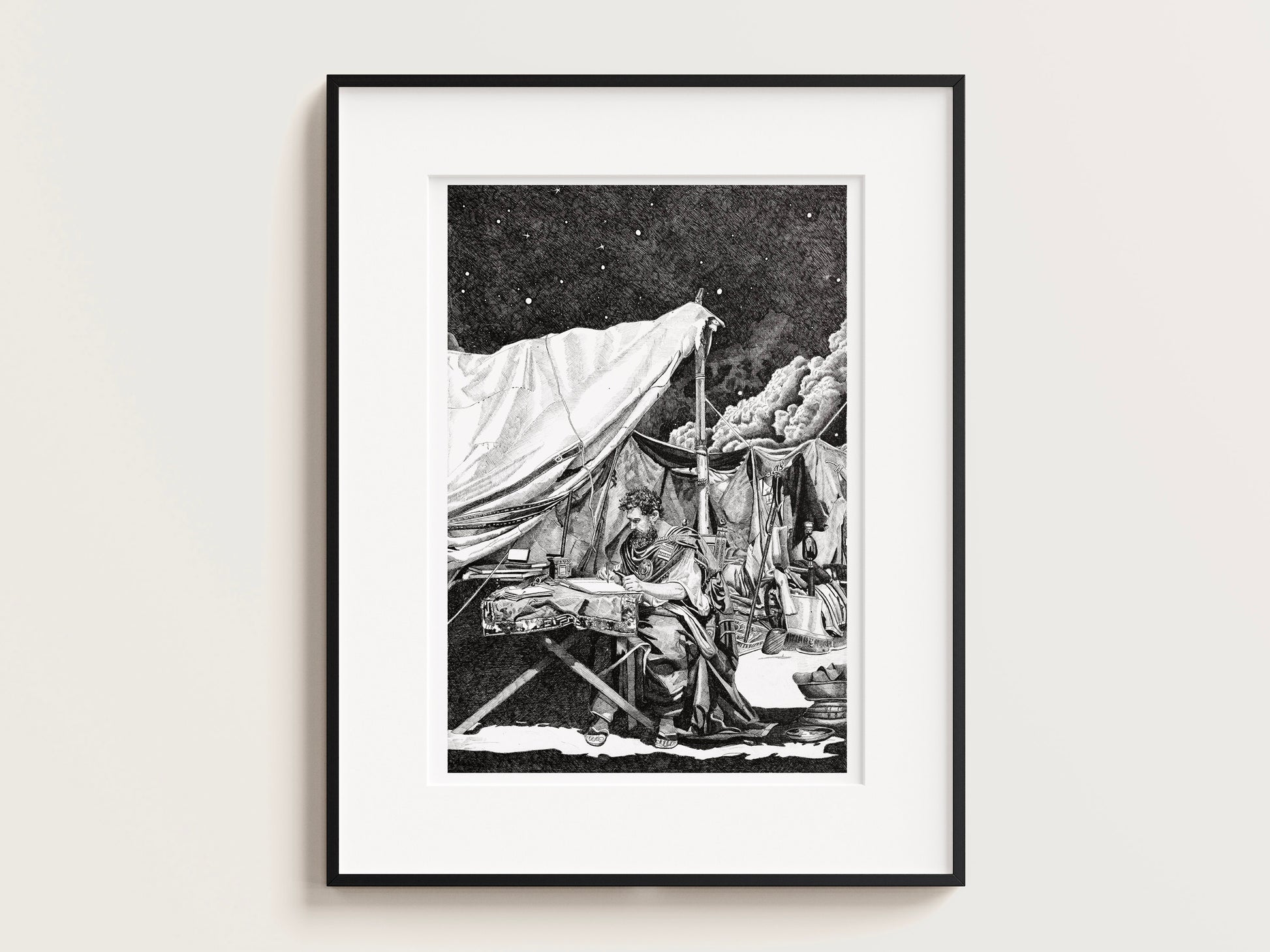 Marc Aurèle – Édition limitée sur papier d’art / 30 x 40 cm