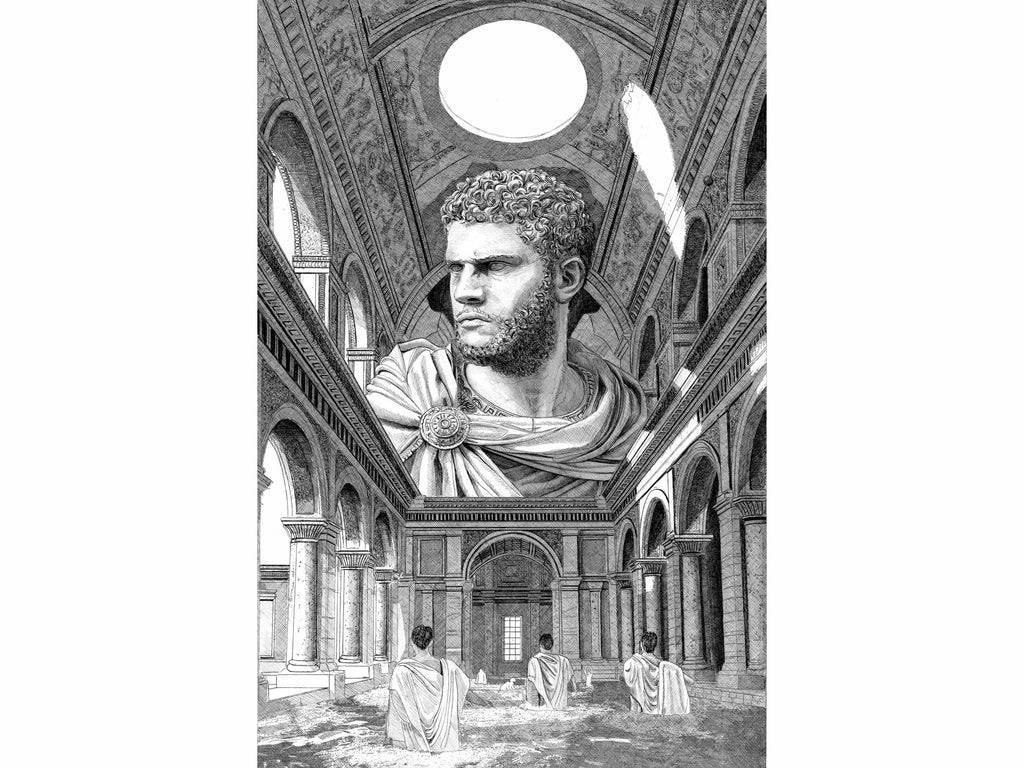 Caracalla – Édition limitée sur papier d’art / 30 x 40 cm