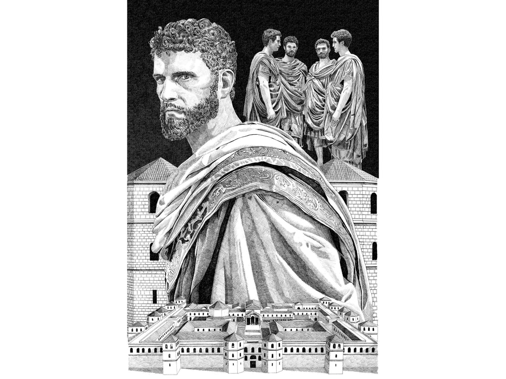 Dioclétien – Édition limitée sur papier d’art / 30 x 40 cm