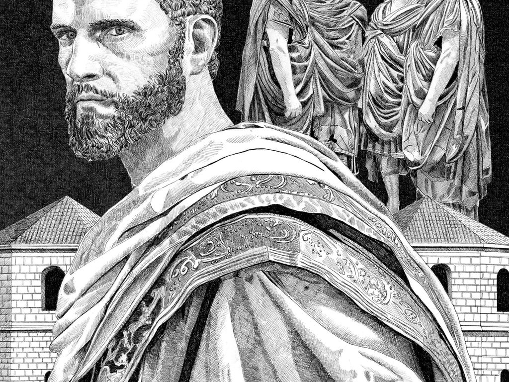 Dioclétien – Édition limitée sur papier d’art / 30 x 40 cm