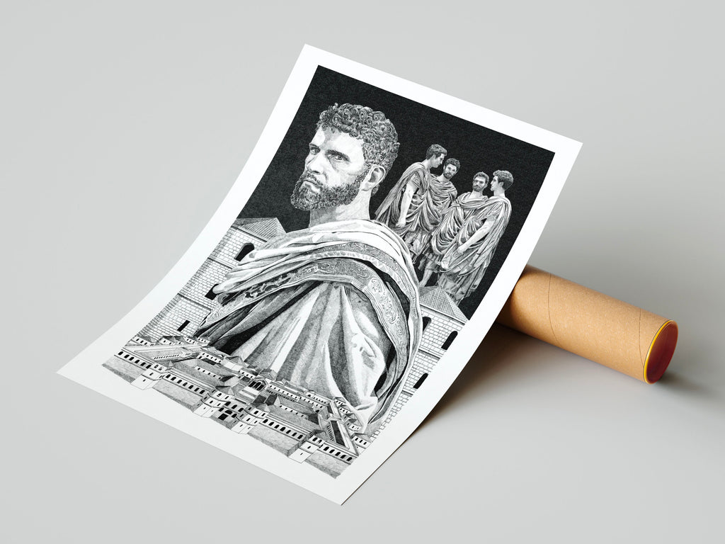 Dioclétien – Édition limitée sur papier d’art / 30 x 40 cm