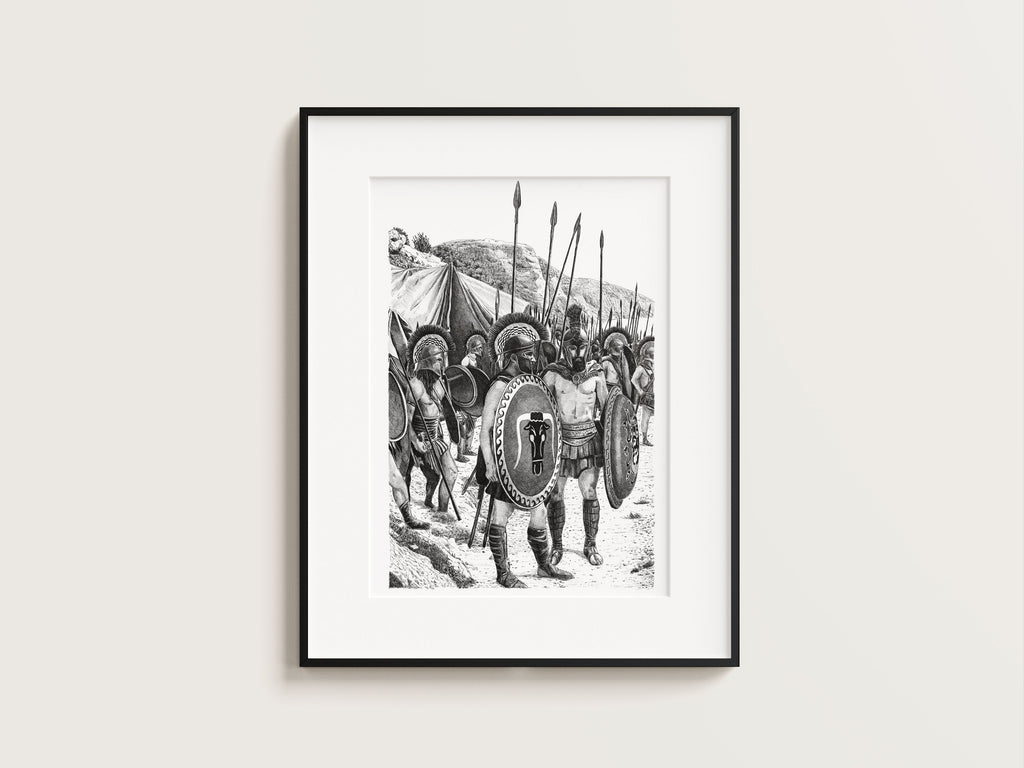 LES GRECS - La colonisation – Édition limitée sur papier d’art / 30 x 40 cm