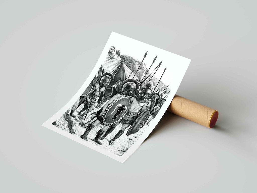 LES GRECS - La colonisation – Édition limitée sur papier d’art / 30 x 40 cm