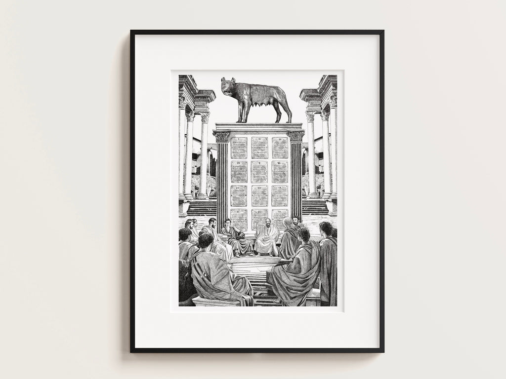 La république romaine – Édition limitée sur papier d’art / 30 x40 cm