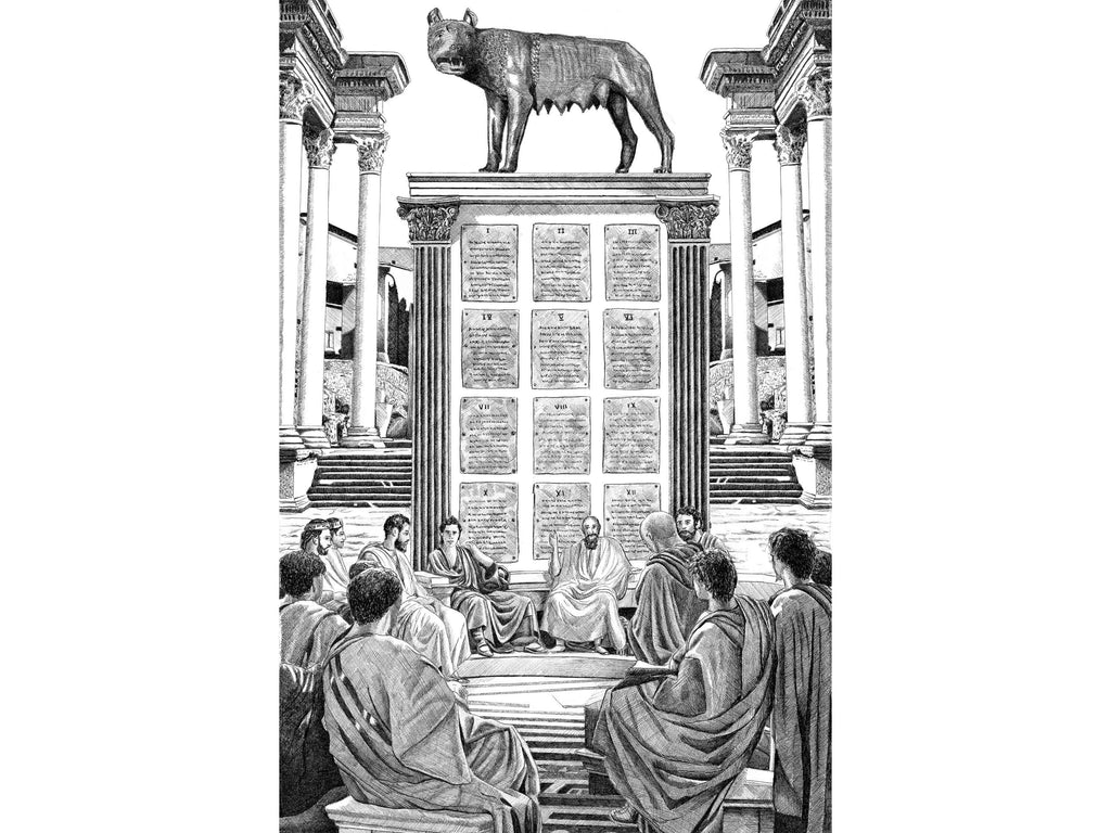 La république romaine – Édition limitée sur papier d’art / 30 x40 cm