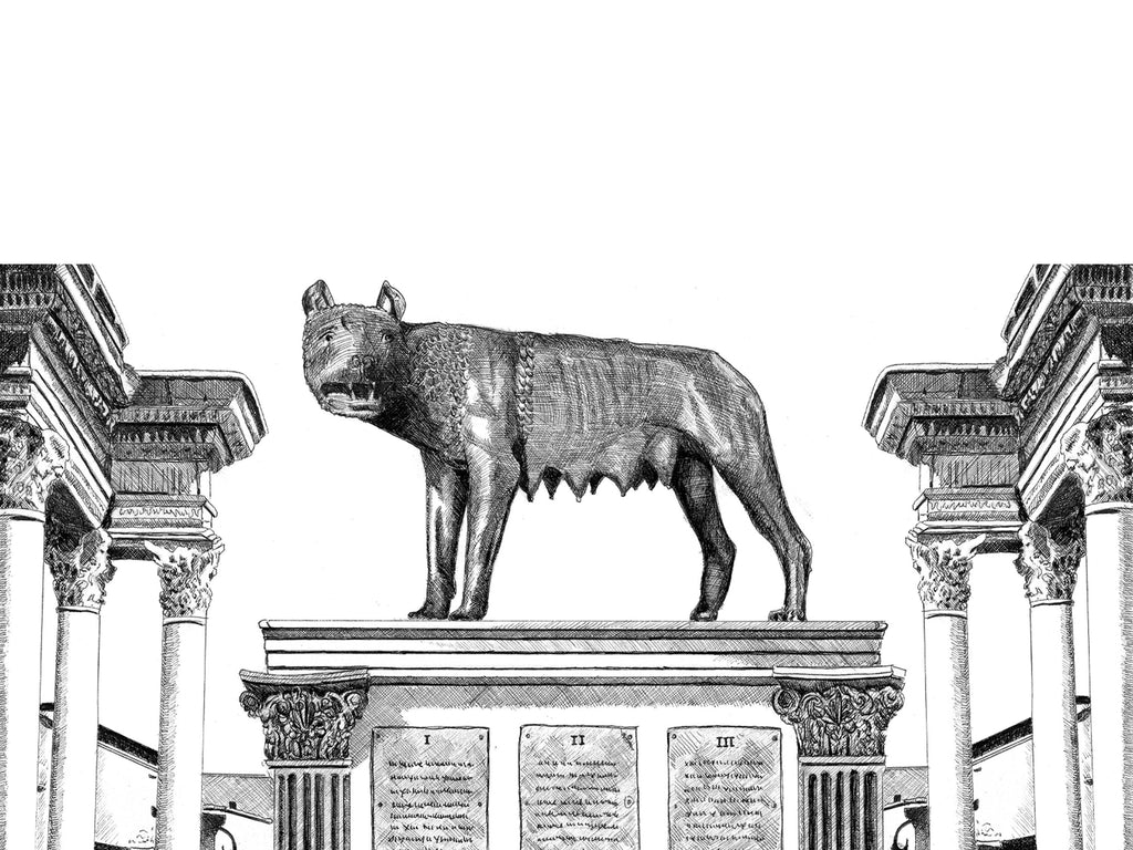 La république romaine – Édition limitée sur papier d’art / 30 x40 cm