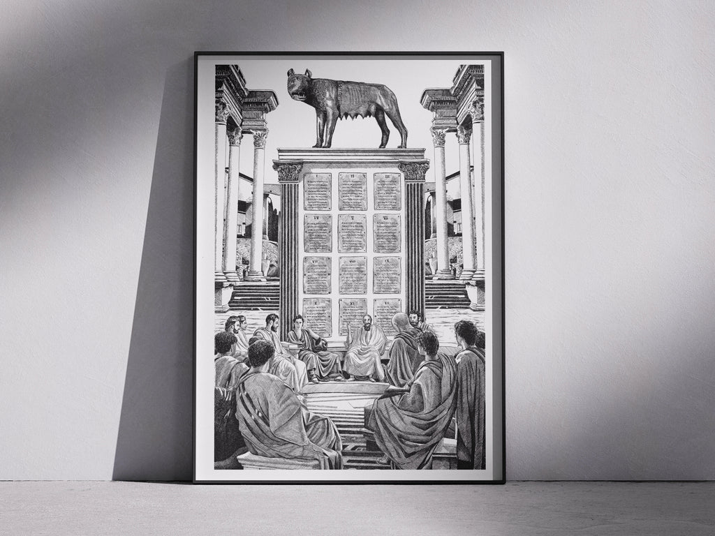 La république romaine – Édition limitée sur papier d’art / 30 x40 cm