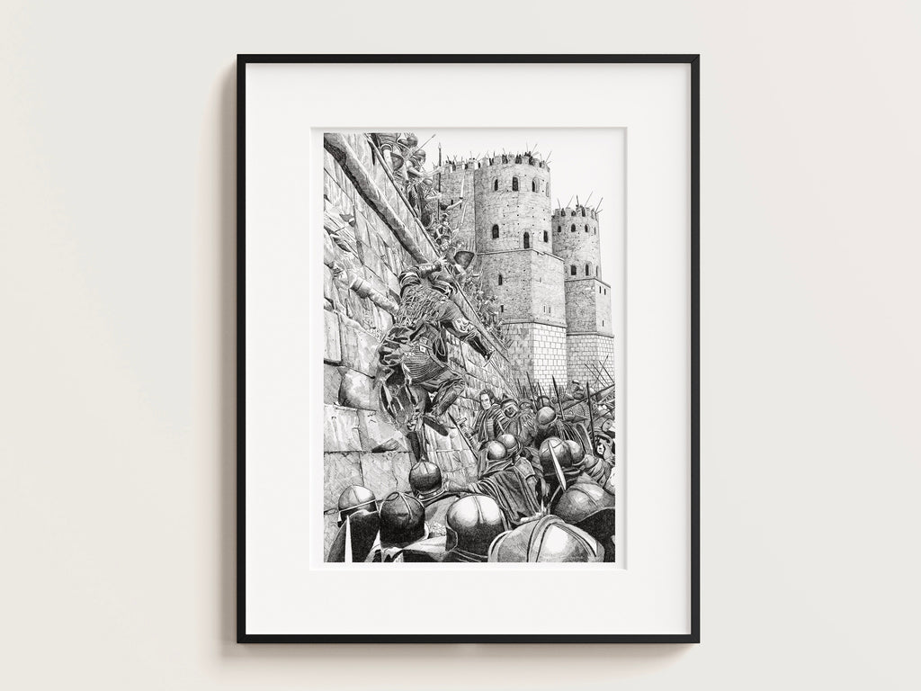 Sac de Rome – Édition limitée sur papier d’art / 30 x 40 cm