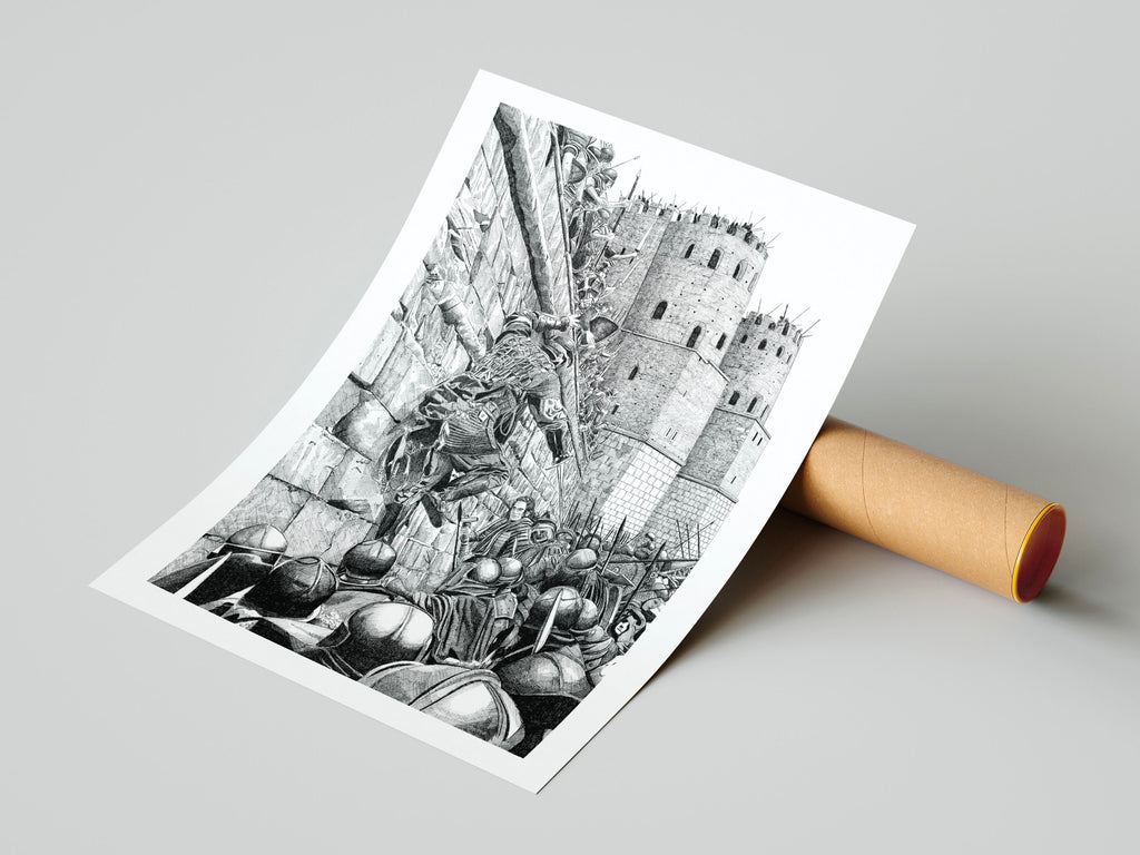 Sac de Rome – Édition limitée sur papier d’art / 30 x 40 cm