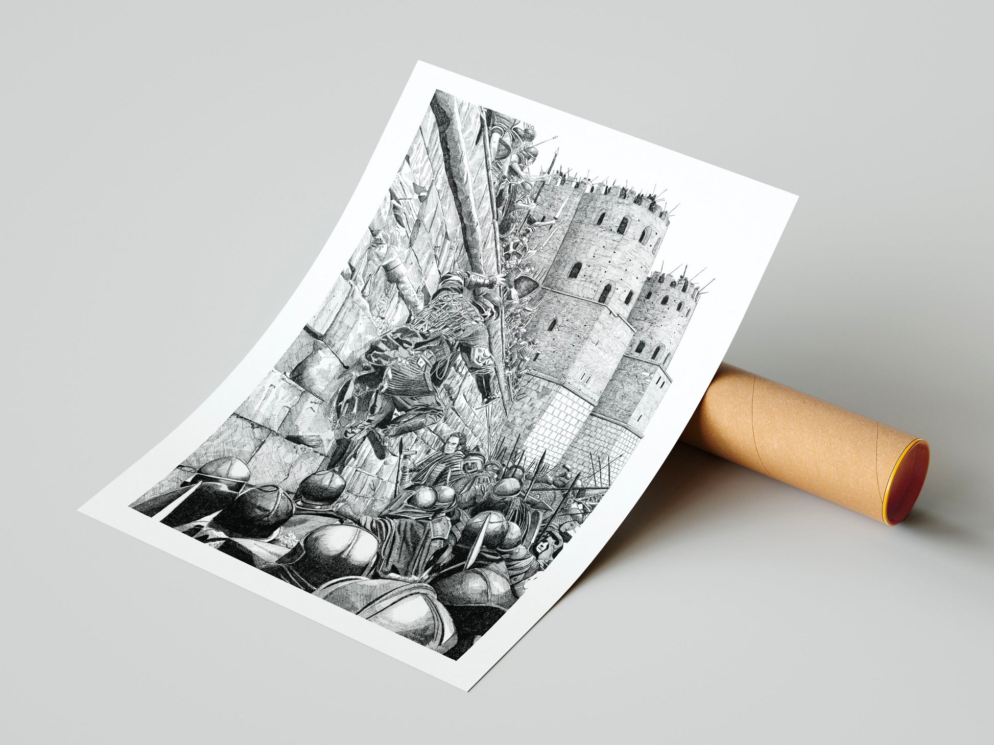 Sac de Rome – Édition limitée sur papier d’art / 30 x 40 cm