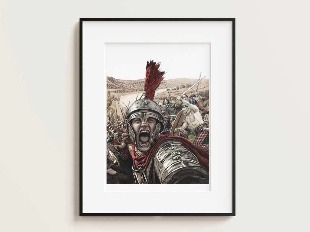 Battaille de l'Allia – Édition limitée sur papier d’art / 30 x 40 cm