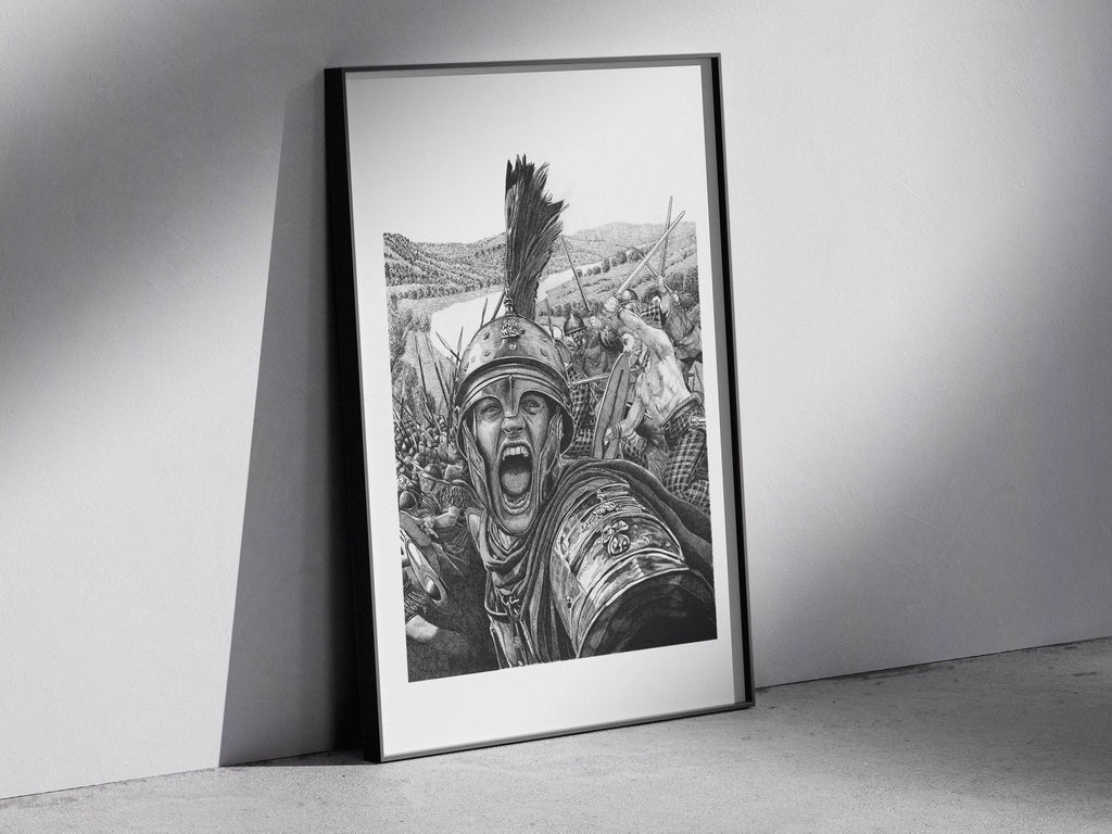 Battaille de l'Allia – Édition limitée sur papier d’art / 30 x 40 cm