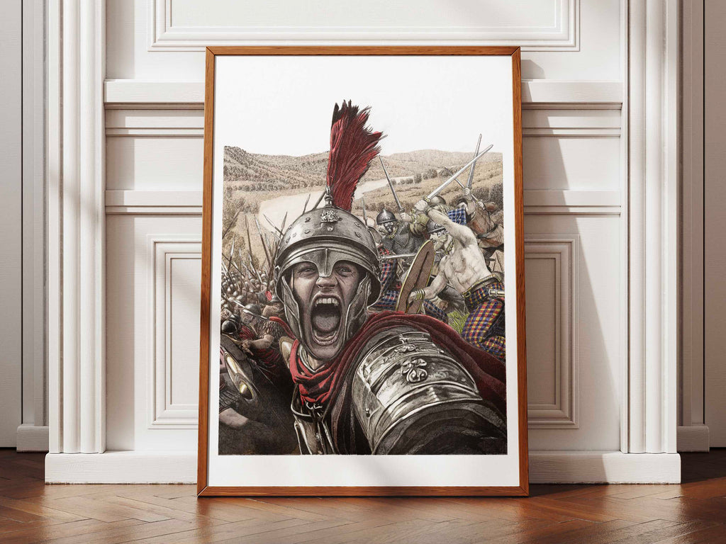 Battaille de l'Allia – Édition limitée sur papier d’art / 30 x 40 cm