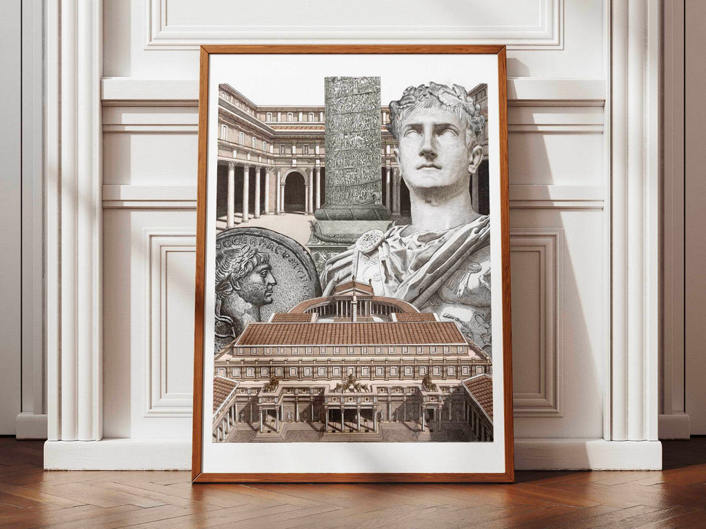 Le Forum de Trajan – Édition limitée sur papier d’art / 30 x 40 cm