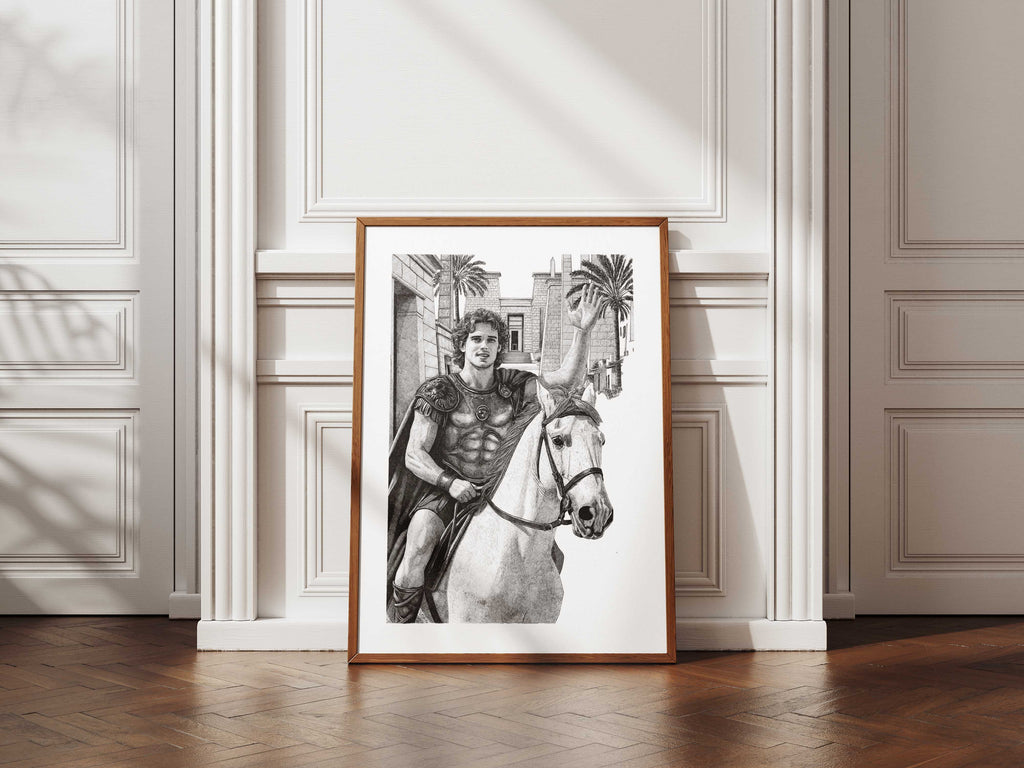 LES ÉGYPTIENS - Alexandre en Égypte – Édition limitée sur papier d’art / 30 x 40 cm