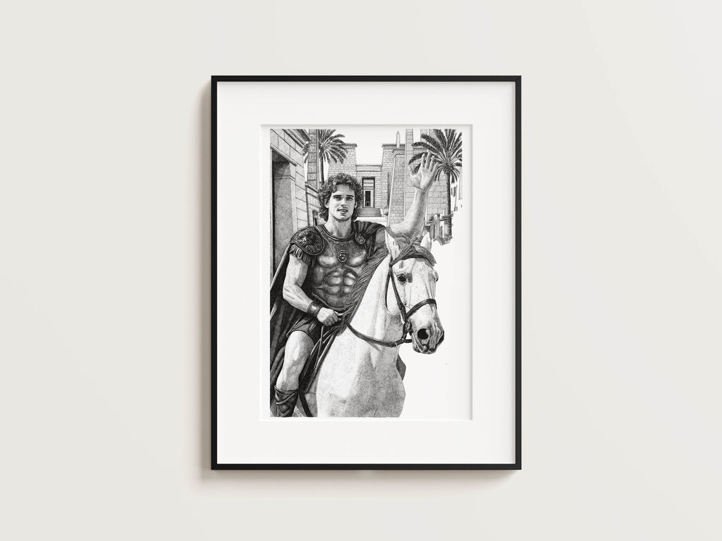 LES ÉGYPTIENS - Alexandre en Égypte – Édition limitée sur papier d’art / 30 x 40 cm