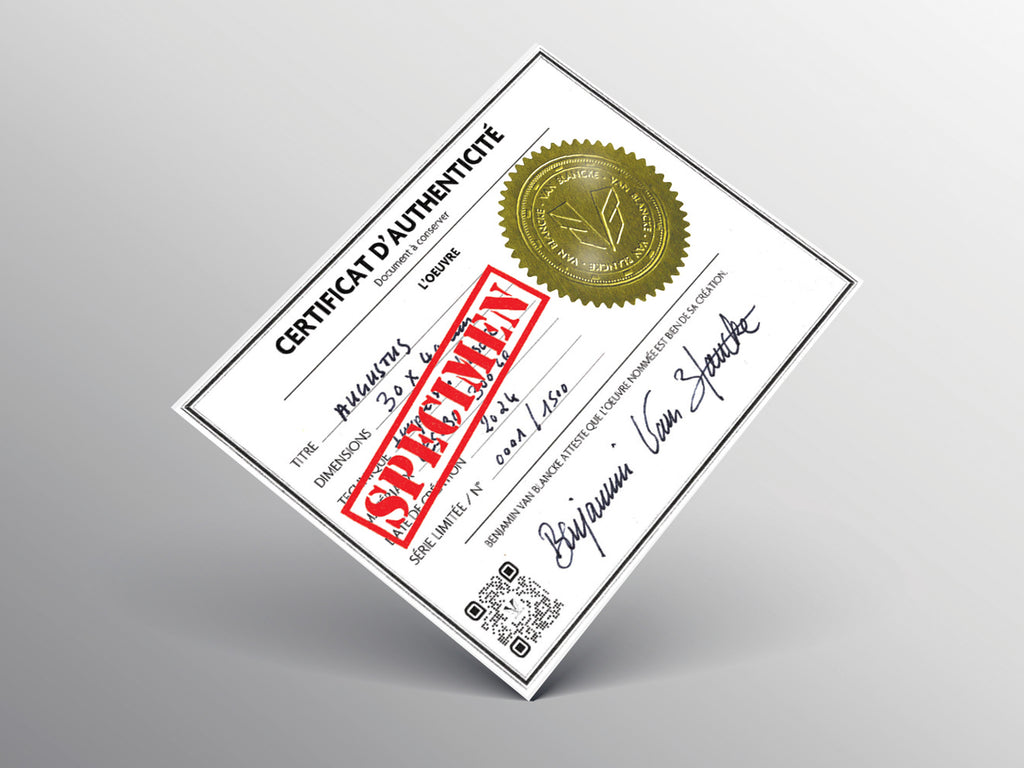 Constantin – Édition limitée sur papier d’art / 30 x 40 cm